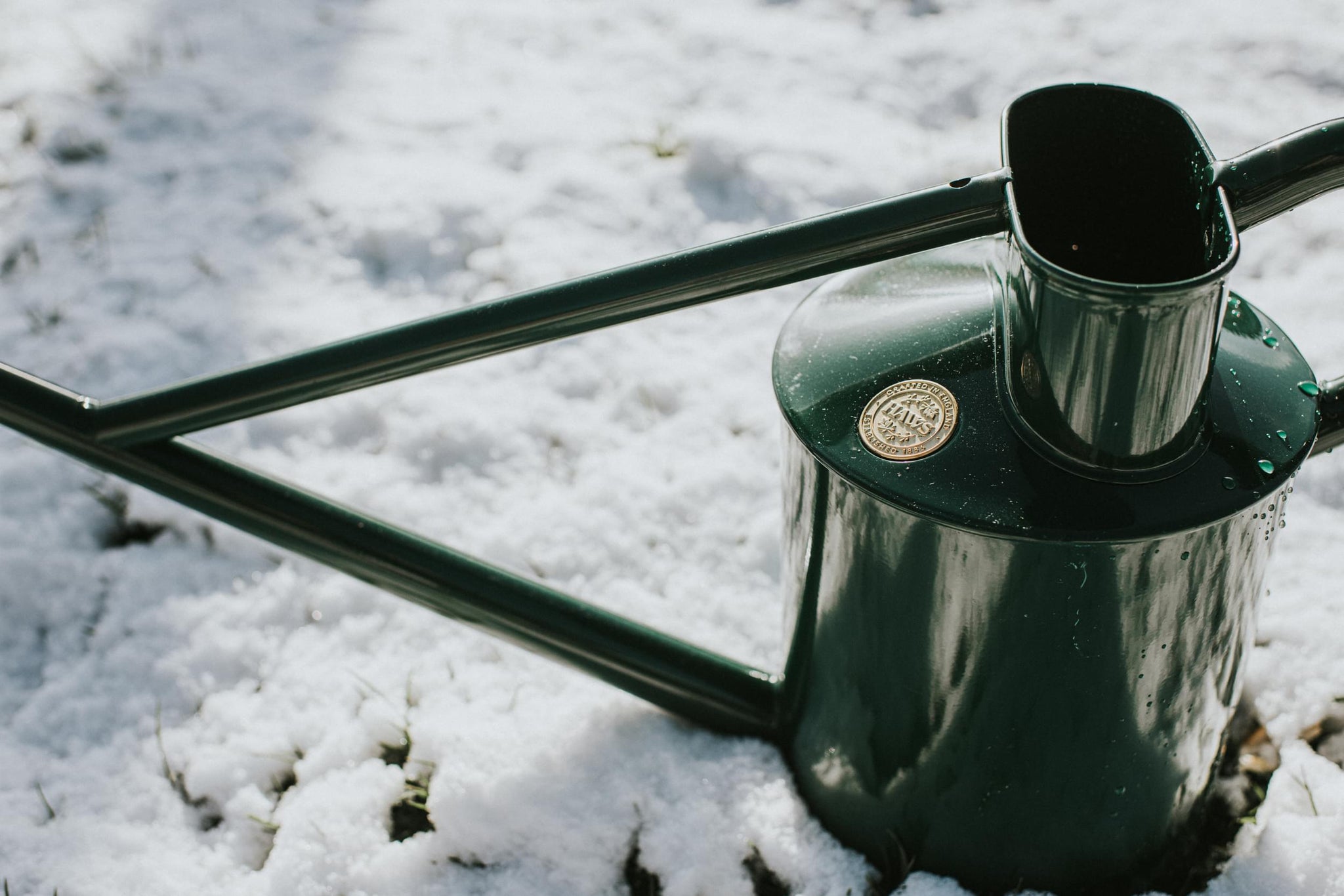 Prepare your watering can for winter