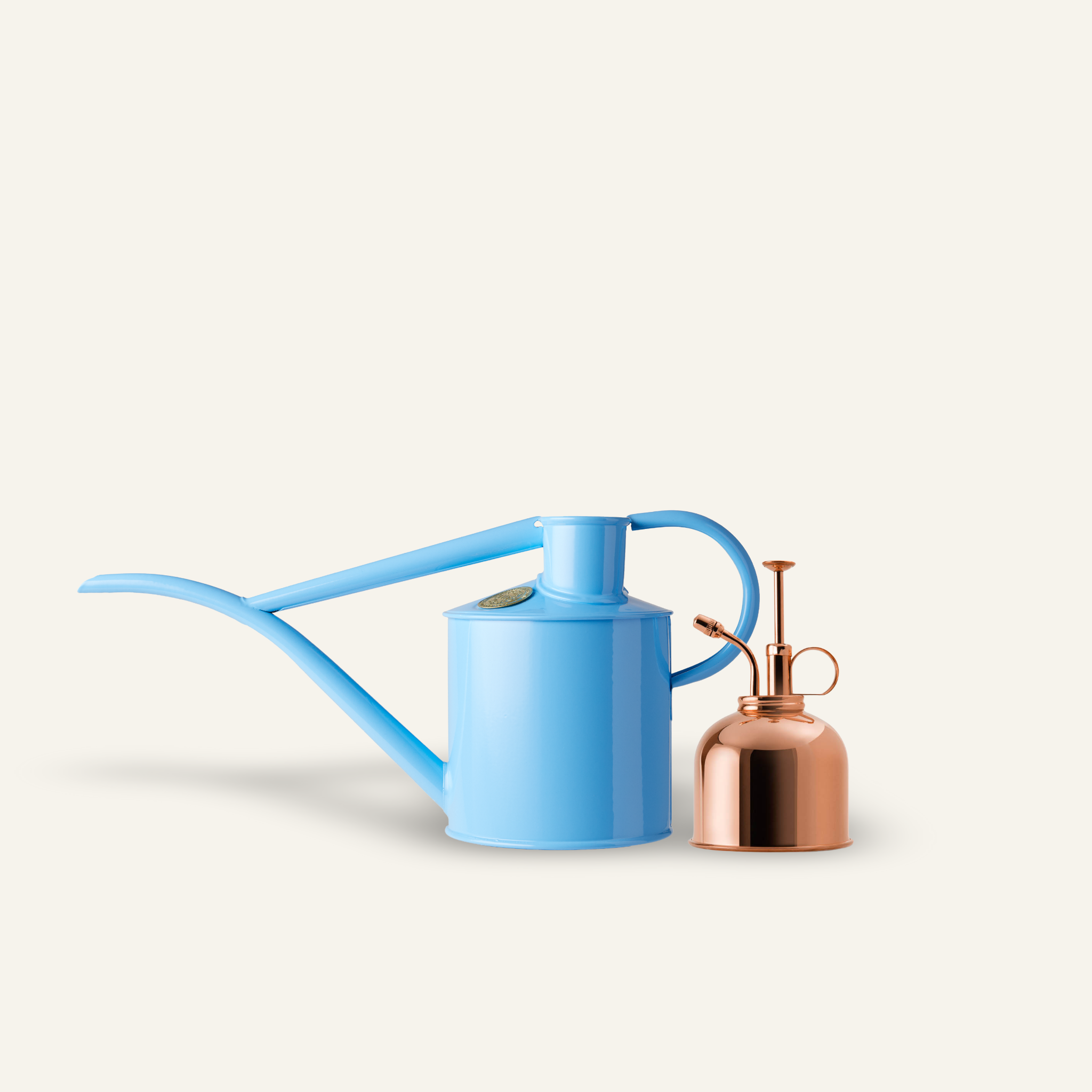 The Fazeley Flow - Houseplant Set - Summer Sky Blue & Copper - Two Pint