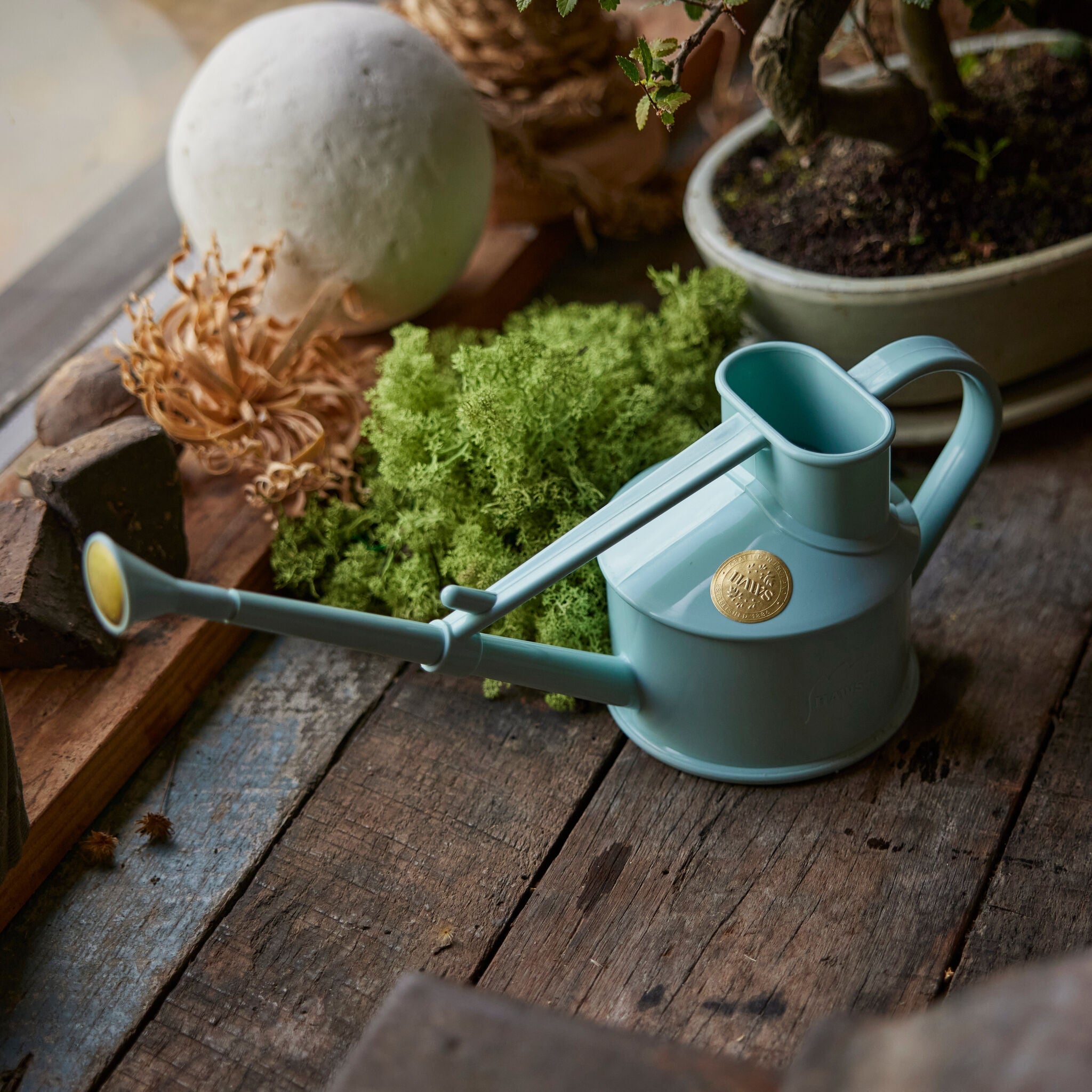 The Langley Sprinkler Duck Egg Blue  - One Pint