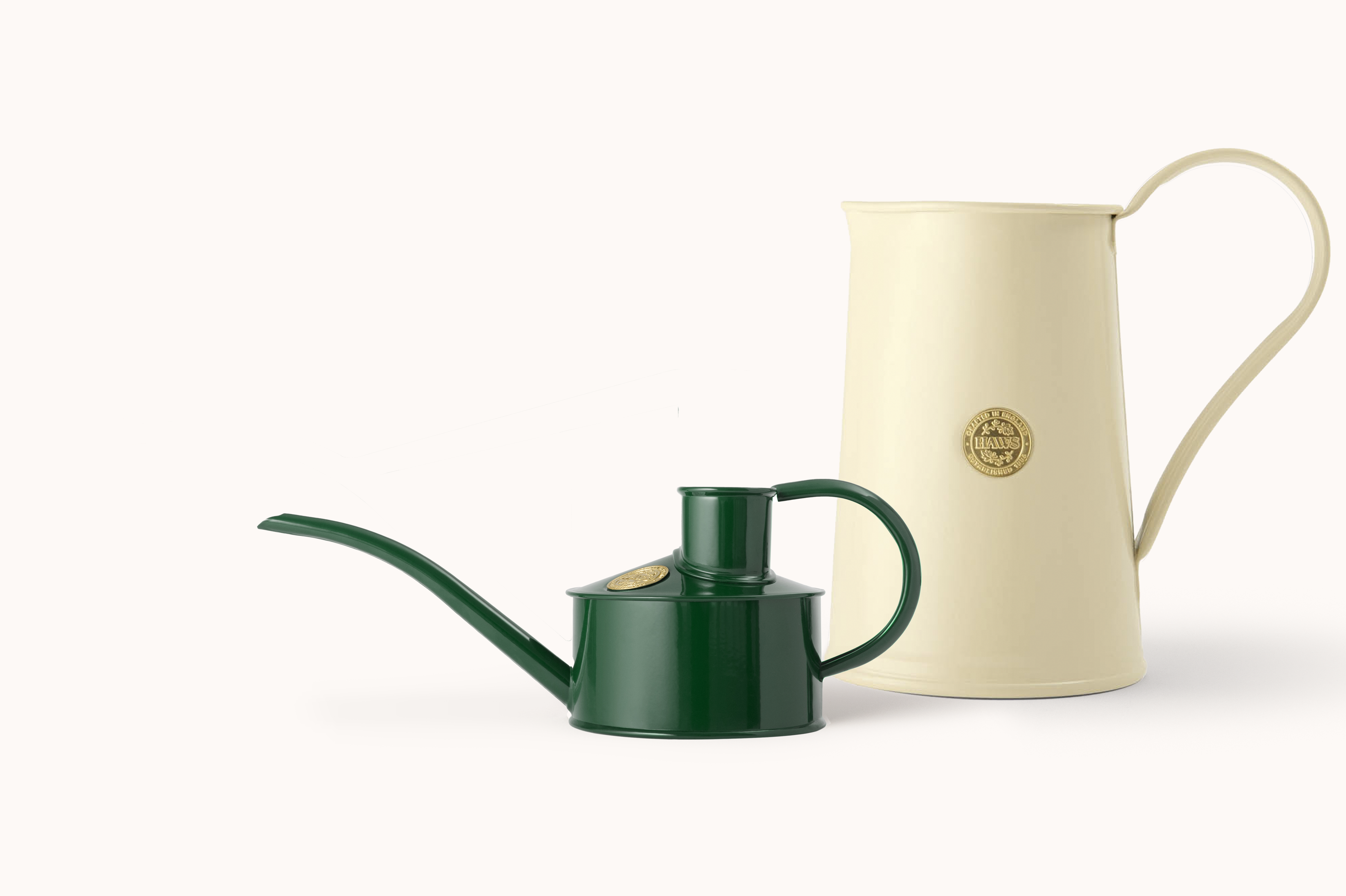 The Fazeley Flow - Plants and Flowers Set - Green & Cream - One Pint